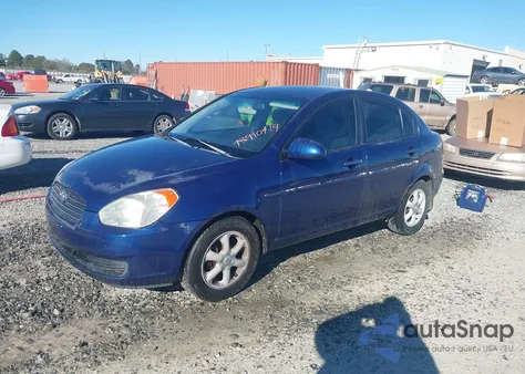 2008 Hyundai Accent Gls from USA, damaged, VIN KMHCN46C38U249903